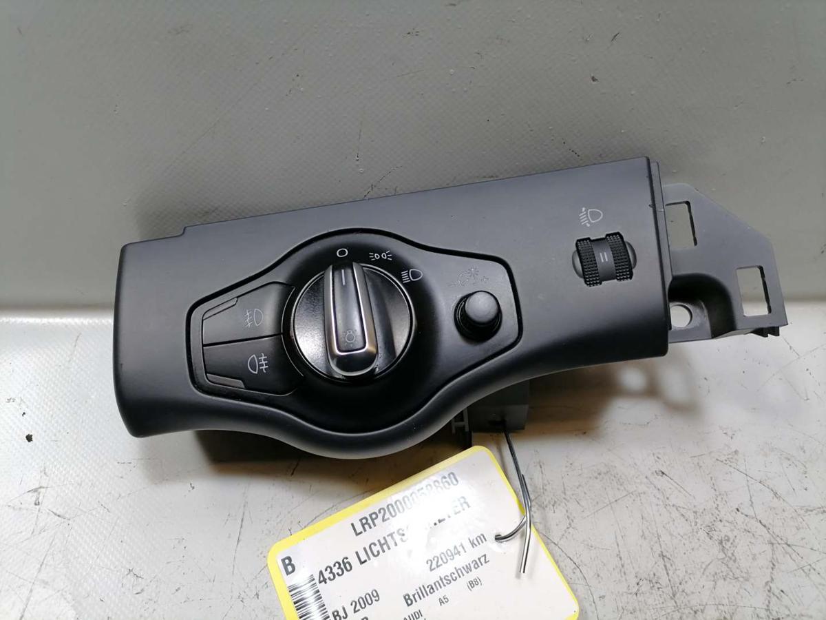 Audi A5 8T original Lichtschalter Bj.2009